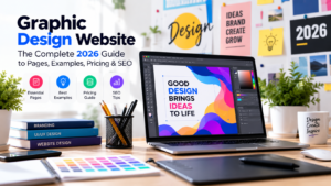 Graphic Design Website: The Complete 2026 Guide to Pages, Examples, Pricing & SEO