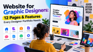 Website for Graphic Designers: 12 Pages & Features Every Designer Portfolio Needs